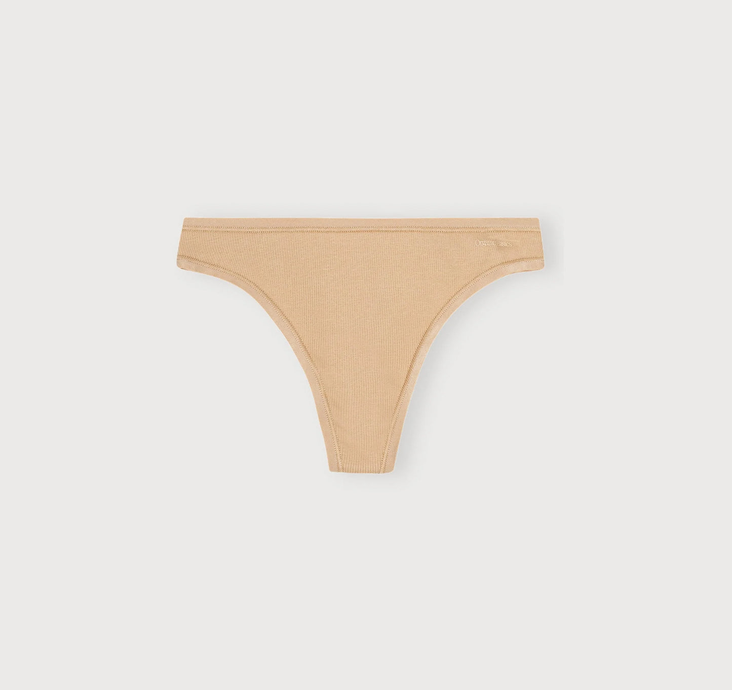 Core Rib Thong - Hazelnut