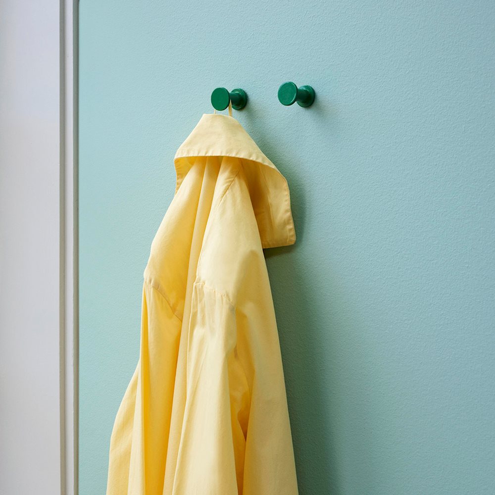 BOLT HOOK - SET OF 2 - GREEN