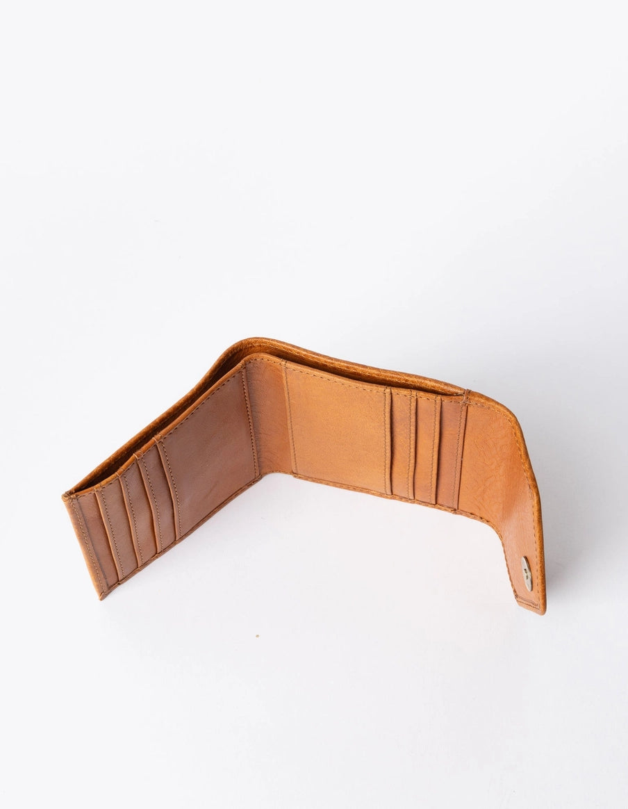 Georgie's Wallet - Cognac Stromboli Leather