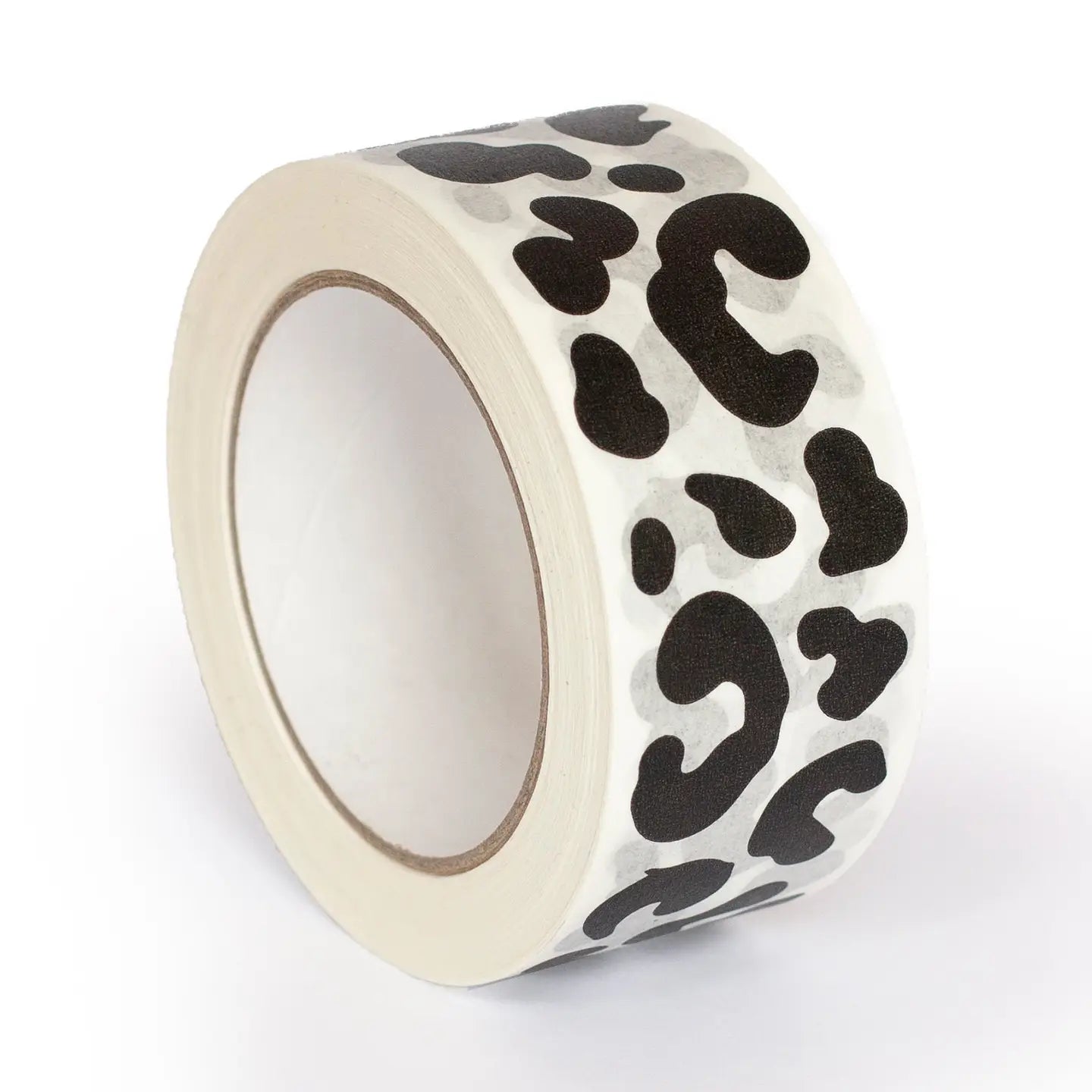 White Packing Tape - Leopard Print