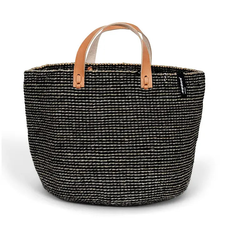 Pamba Market Basket - Grey Sisal - Medium