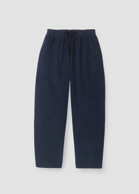 Cedar Organic Cotton Corduroy Trousers - Night Sky Navy