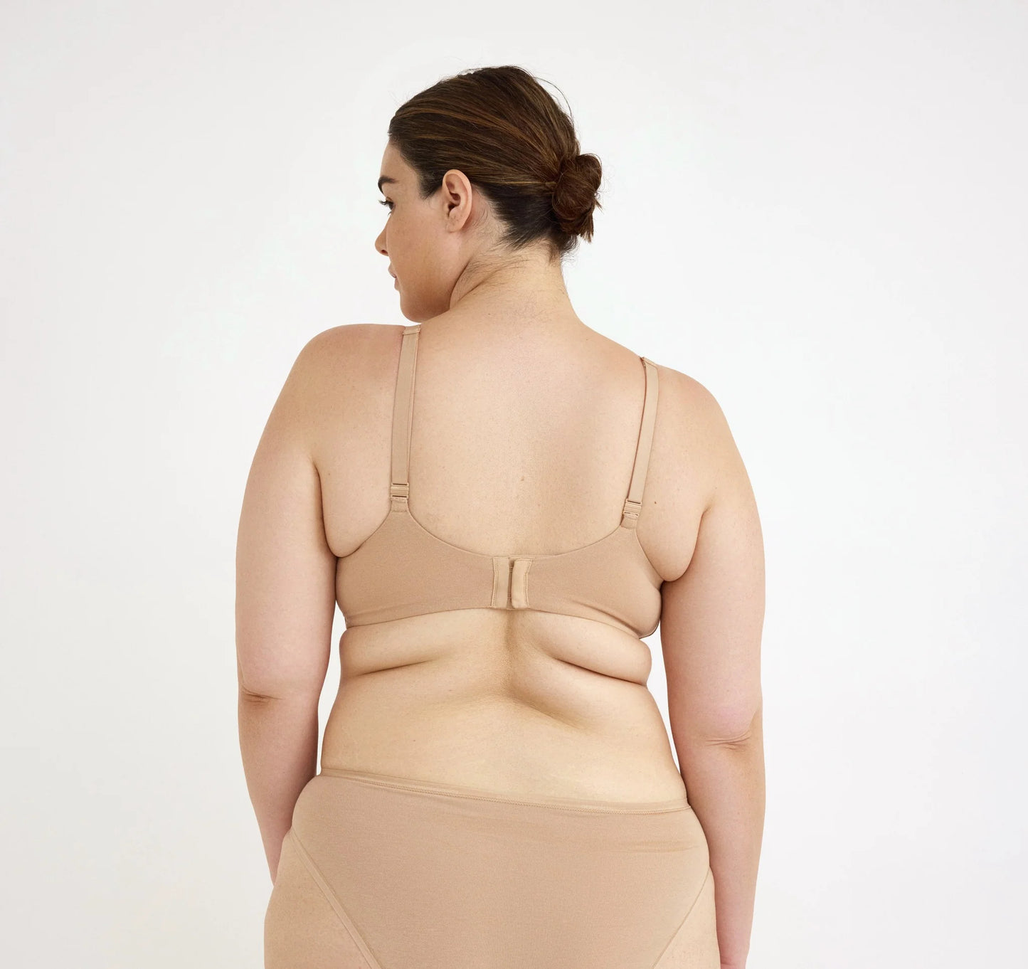 Core Wireless Plunge Bra - Hazelnut