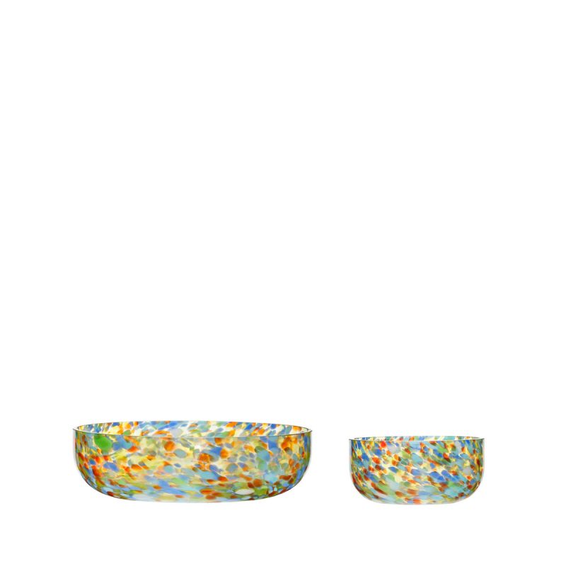 Load image into Gallery viewer, Confetti Bowls - Multicolour - Set of 2
