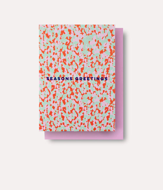 Christmas Pastel Confetti Card