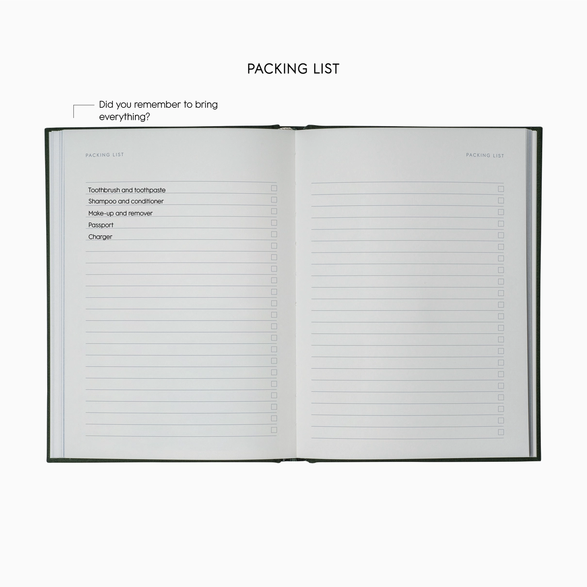Guided Journal - Travel Journal