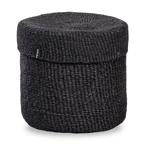 Kiondo Basket with Lid - Black - Small