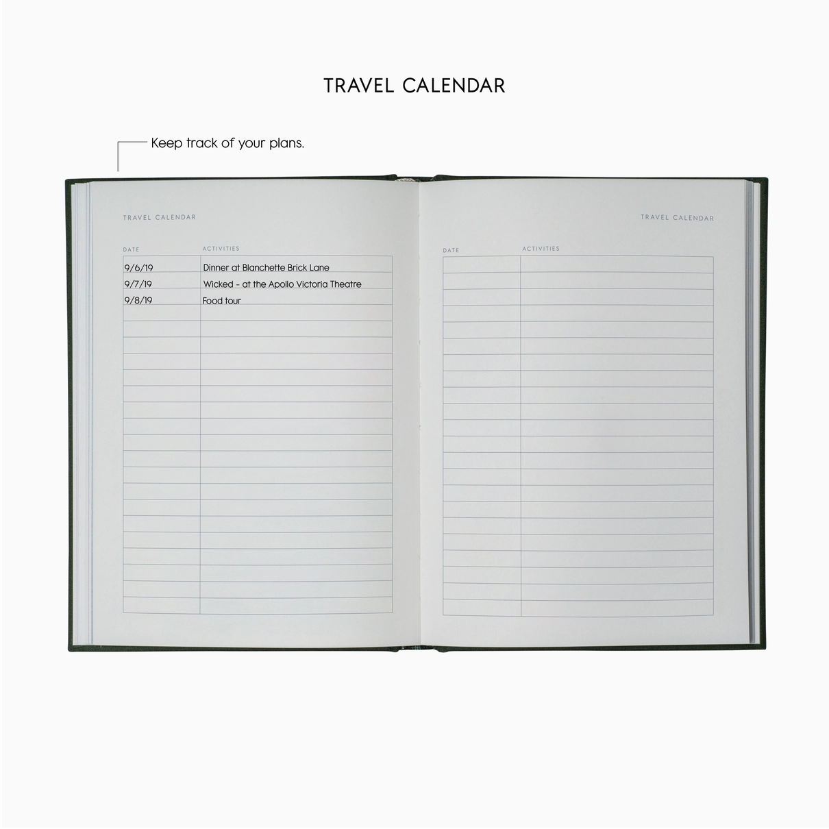 Guided Journal - Travel Journal