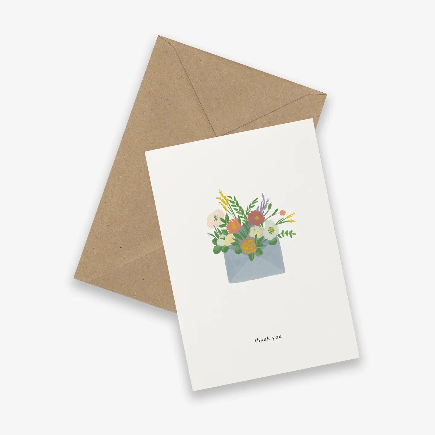 Greeting Card - Thank You Flowers