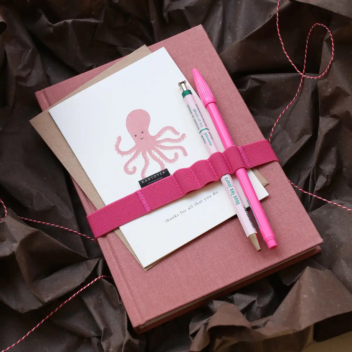 Greeting Card - Octopus (Thanks For All That You Do)