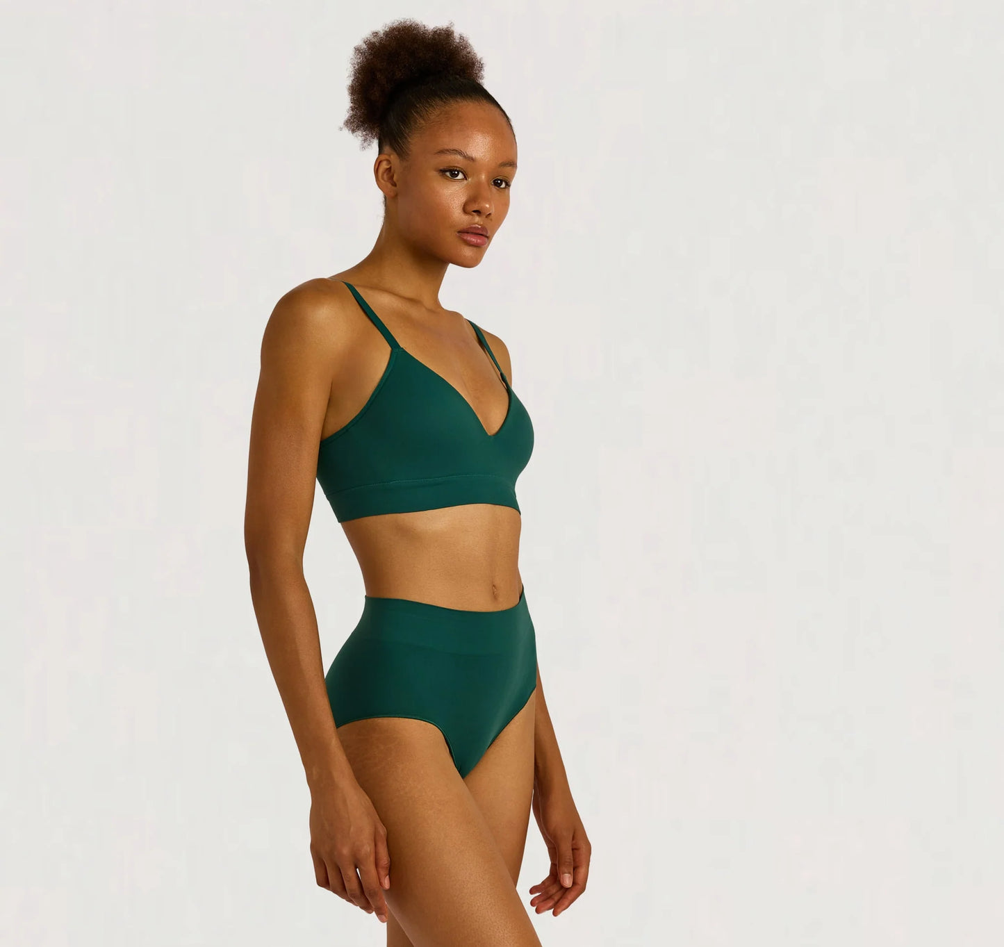 Smooth Padded Bra - Deep Forest