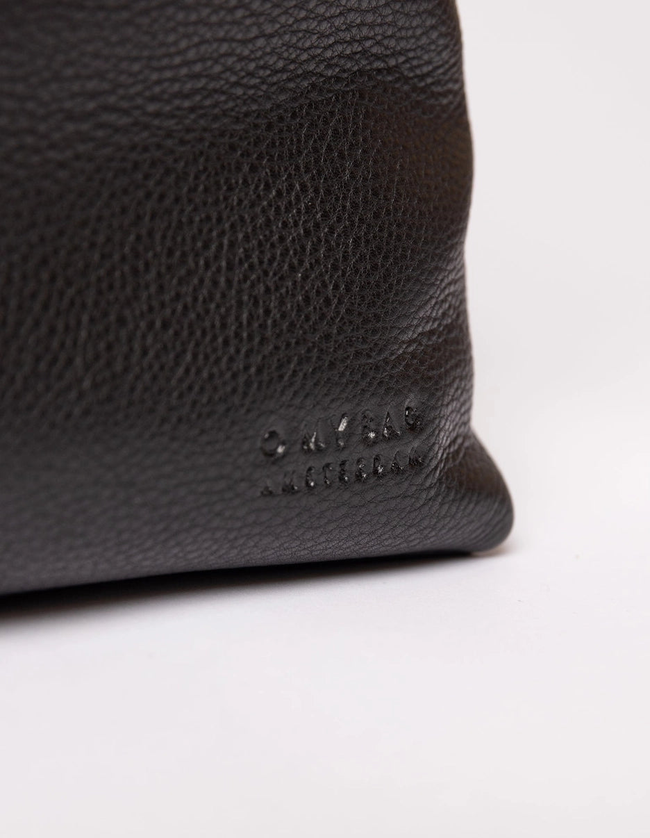 Sienna - Black Soft Grain Leather