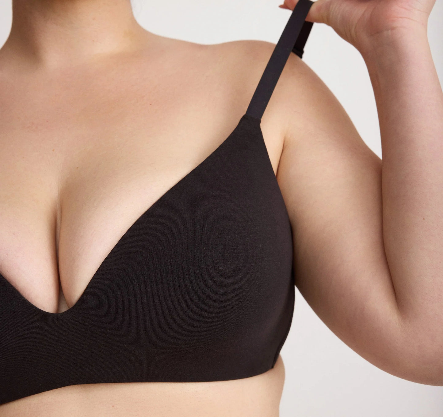 Core Wireless Plunge Bra - Black