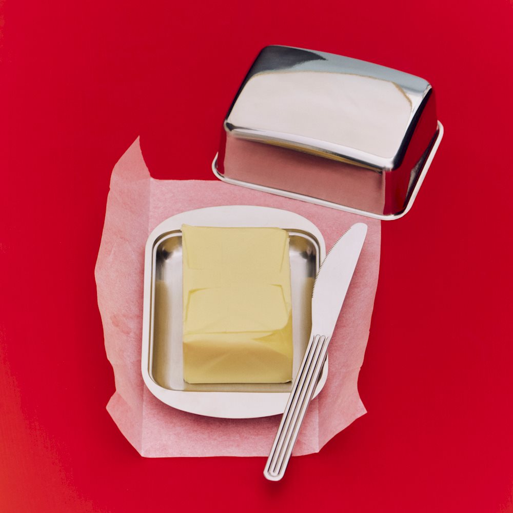 Essential Steel Butter Box - Stainless Steel