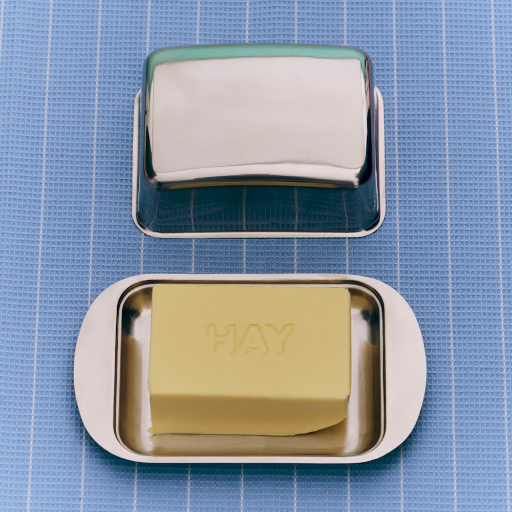 Essential Steel Butter Box - Stainless Steel