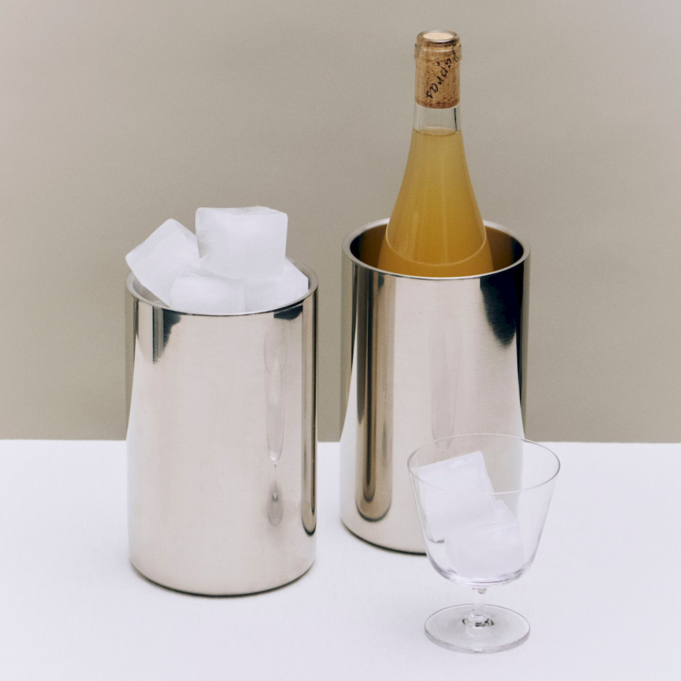 Essential Steel Wine Cooler - Stainless Steel