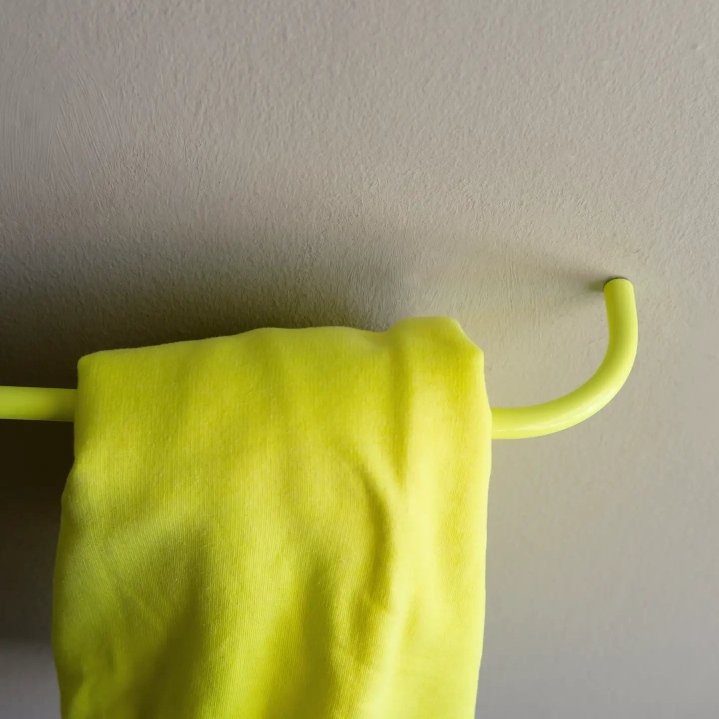 Towel Rail 02  - Neon Yellow