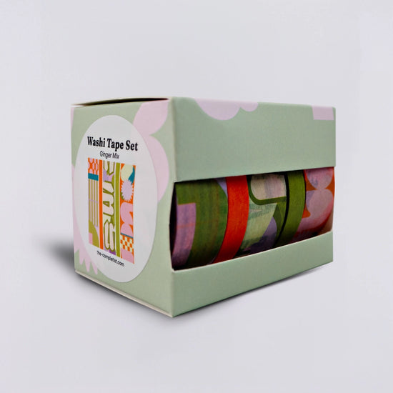 Ginger Mix Washi Tape - Set of 5