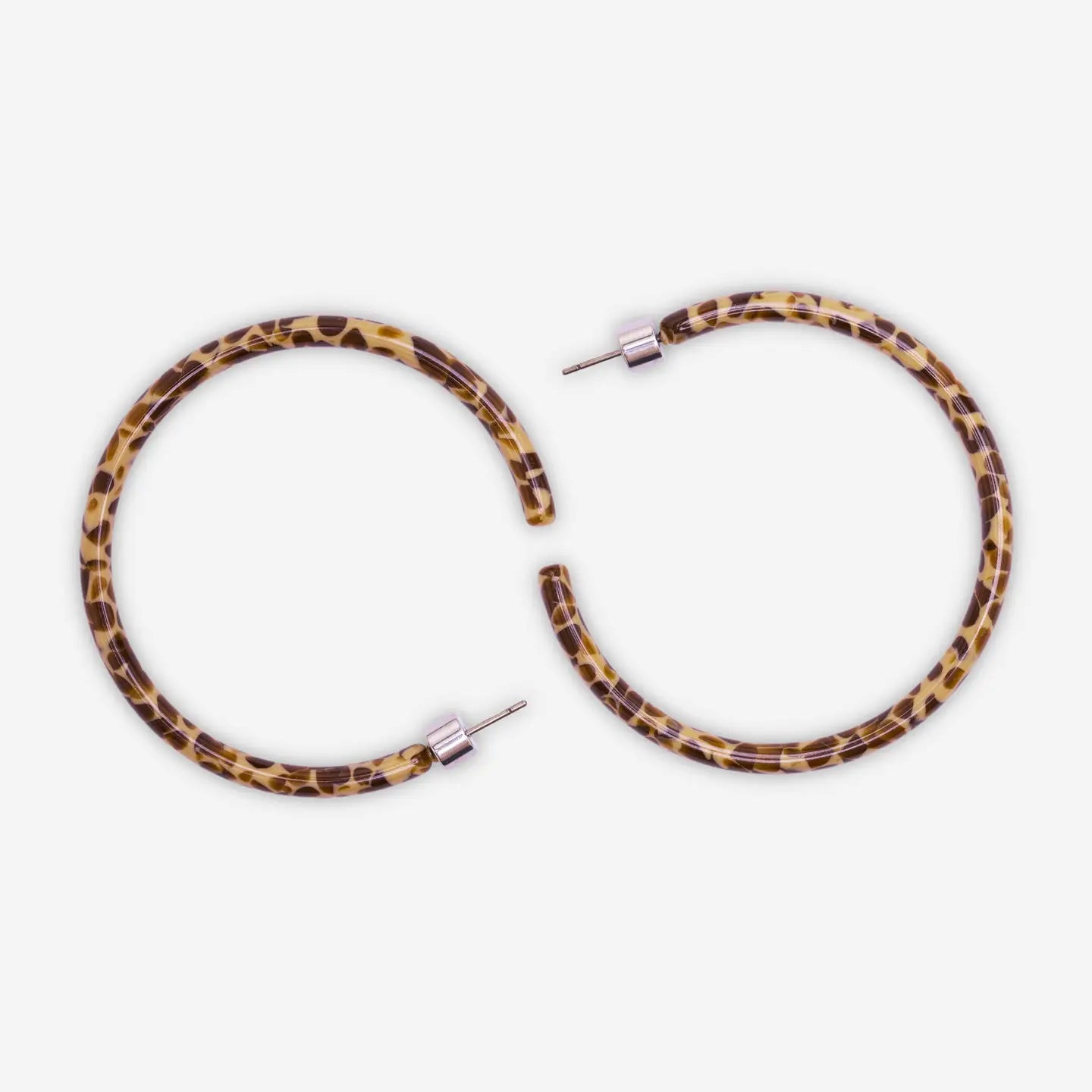 Large Loop Earrings - Caffè