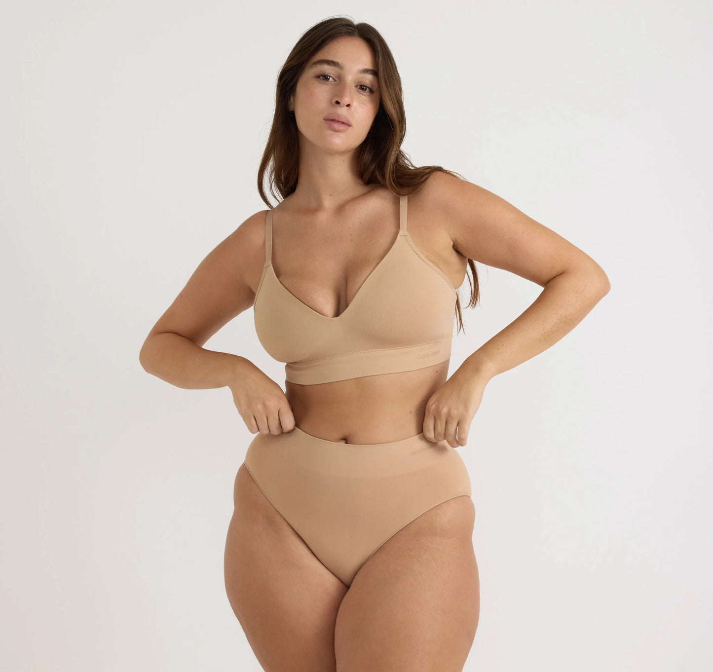 Smooth Padded Bra - Hazelnut
