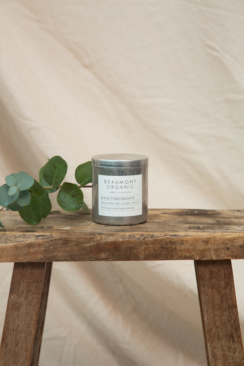 200ml Tin Travel Candle - Aloe, Straw & Cucumber