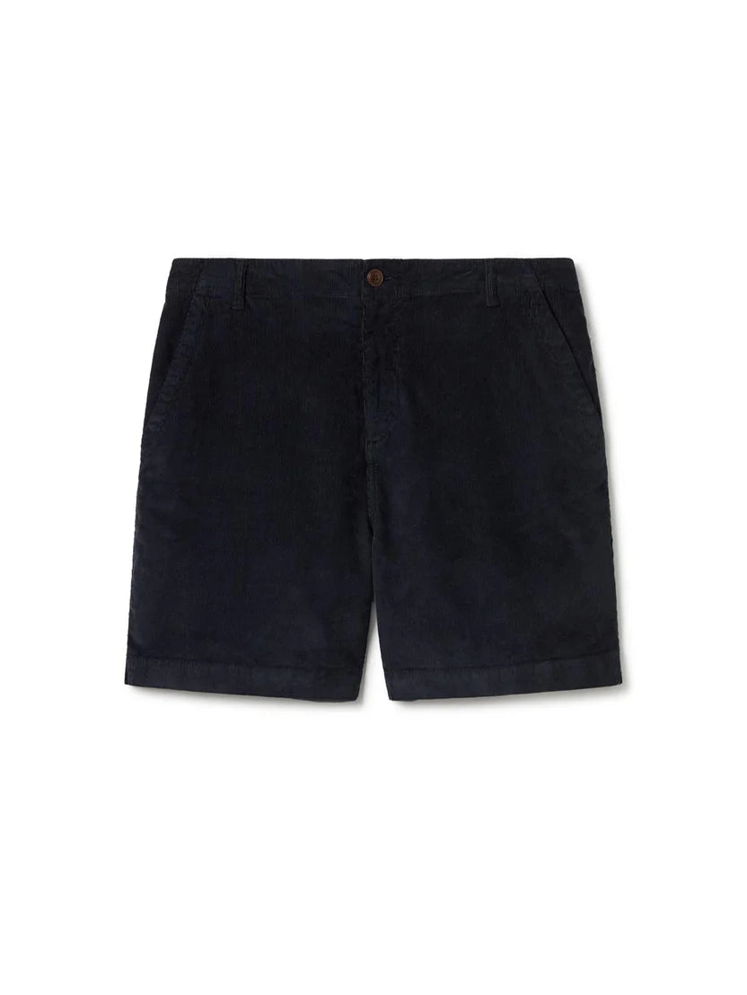 Kabak Micro Corduroy Shorts — Dark Navy