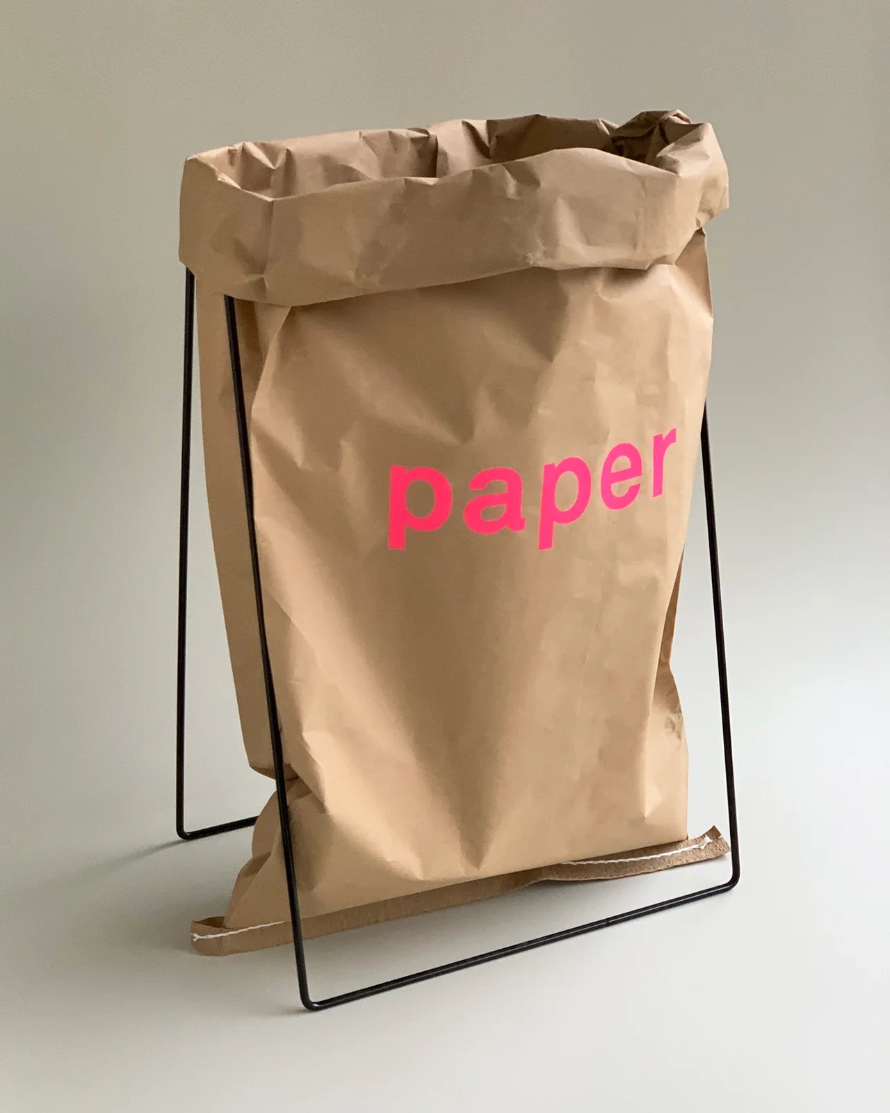 Paper Bag Holder - Black