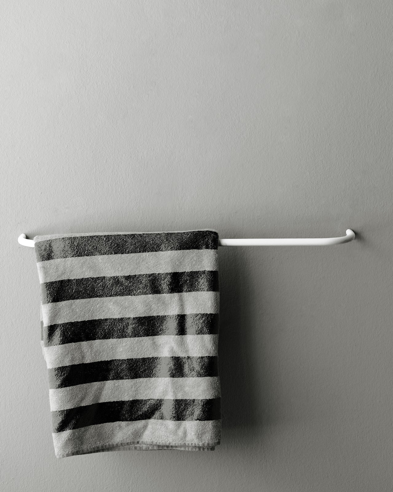 Towel Rail 02  - White