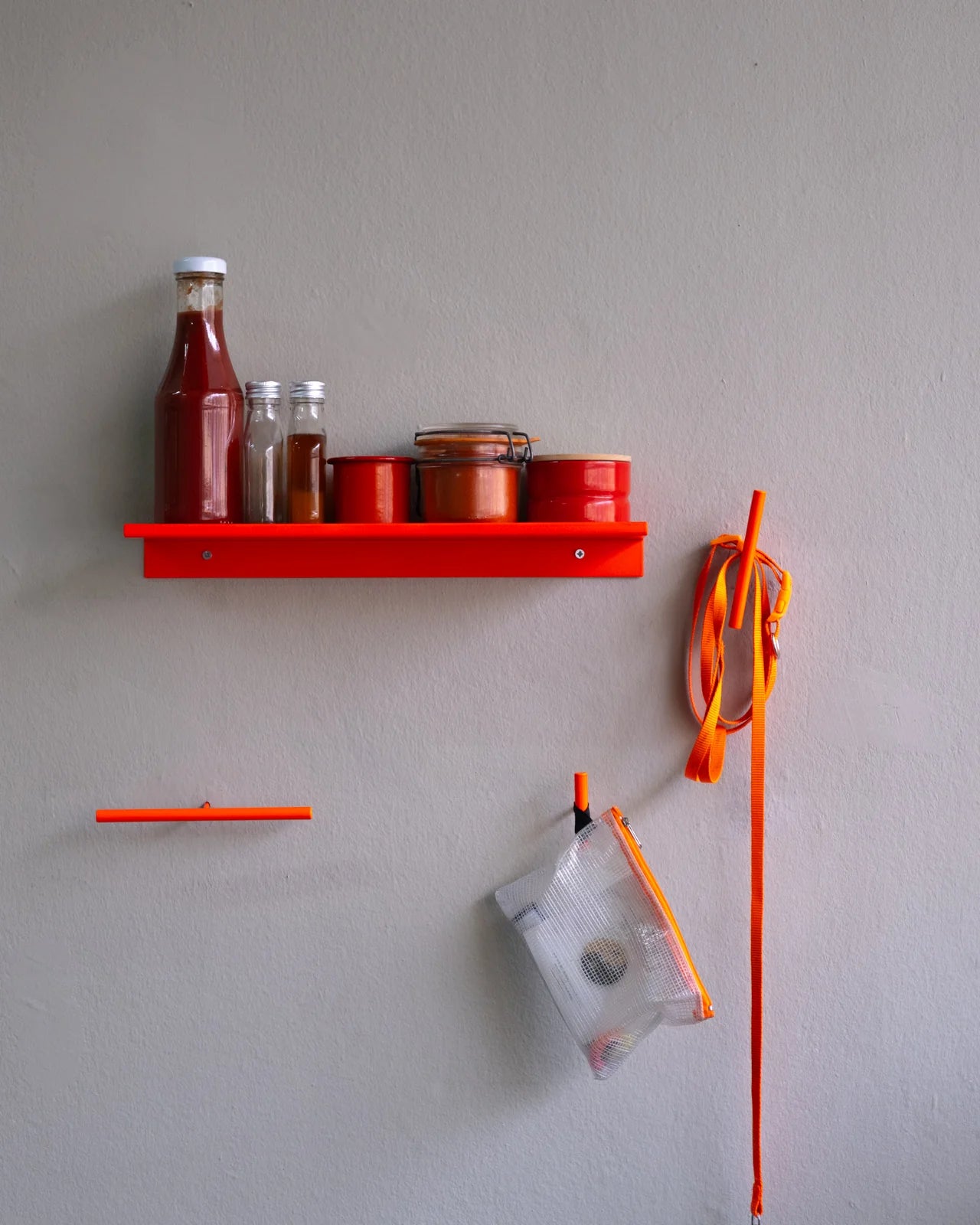 Z Shelf - Small - Neon Red
