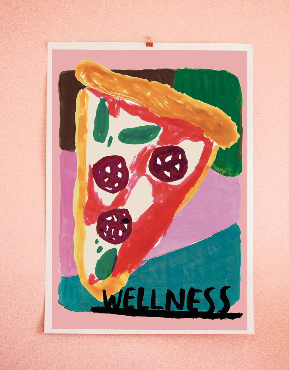 Load image into Gallery viewer, &amp;quot;WELLNESS&amp;quot; Art Print
