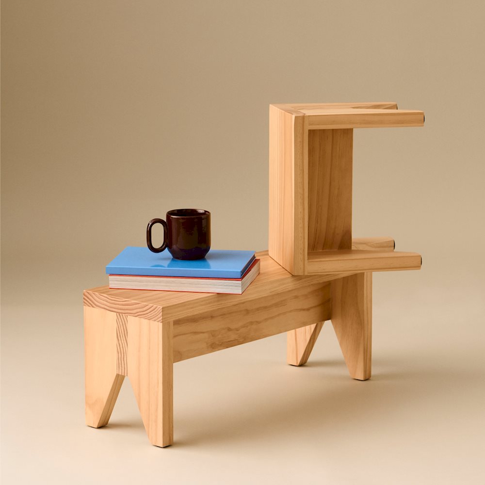 Manolito Stool - Short - Natural