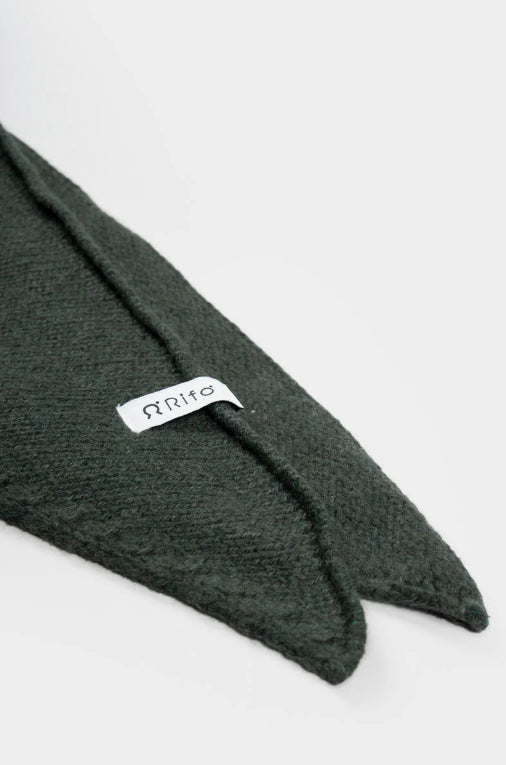 MASHA - Recycled Cashmere Bandana -  Green Forest