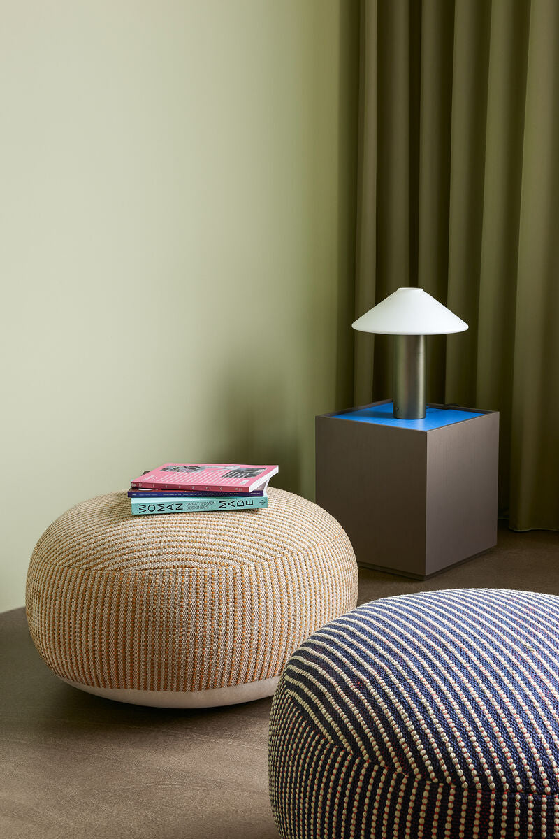 Mochi Pouffe - Blue/Multicolour