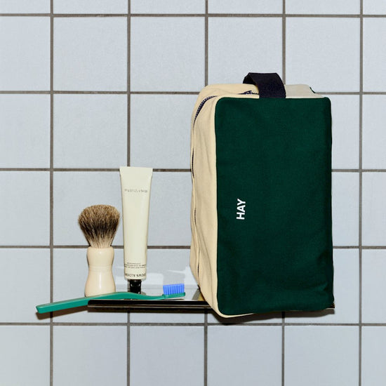 MULTI WASH BAG - MEDIUM - DARK GREEN MULTI