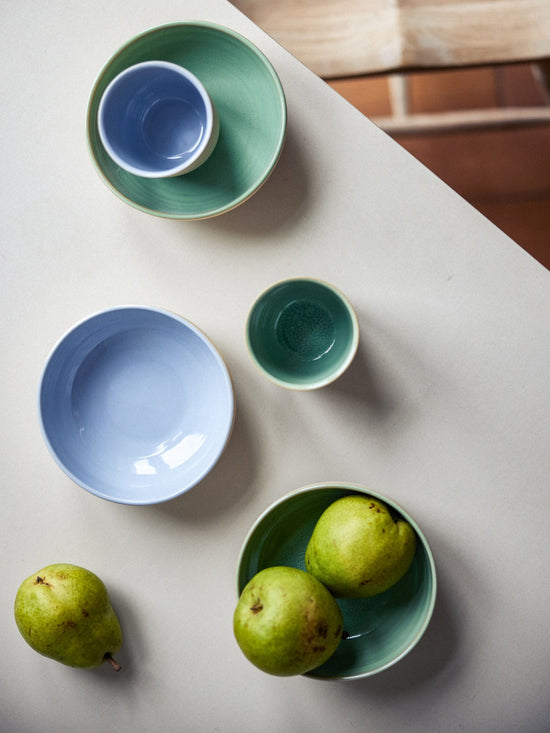 LANIUS x ONOMAO - Small Bowl with Glaze - Blue Sea