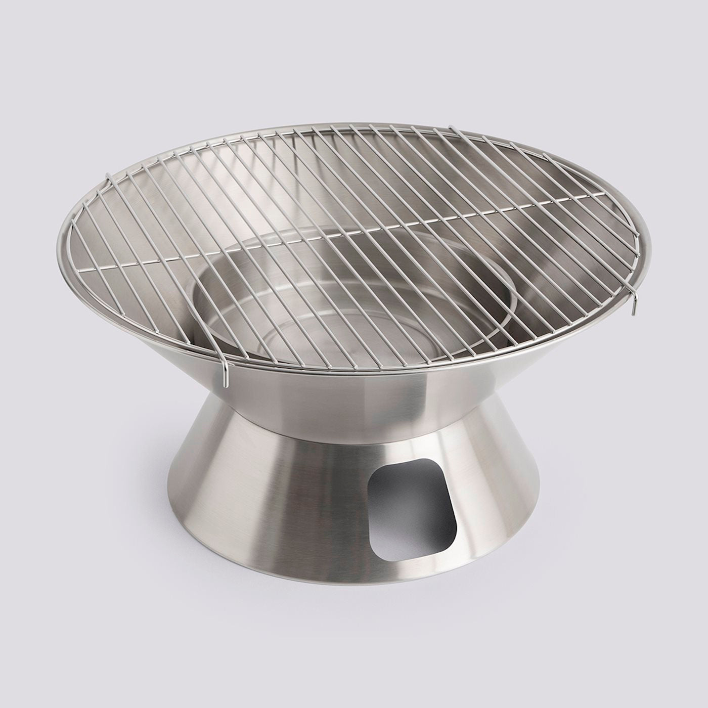 Outdoor Market Firepit - Stainless Steel
