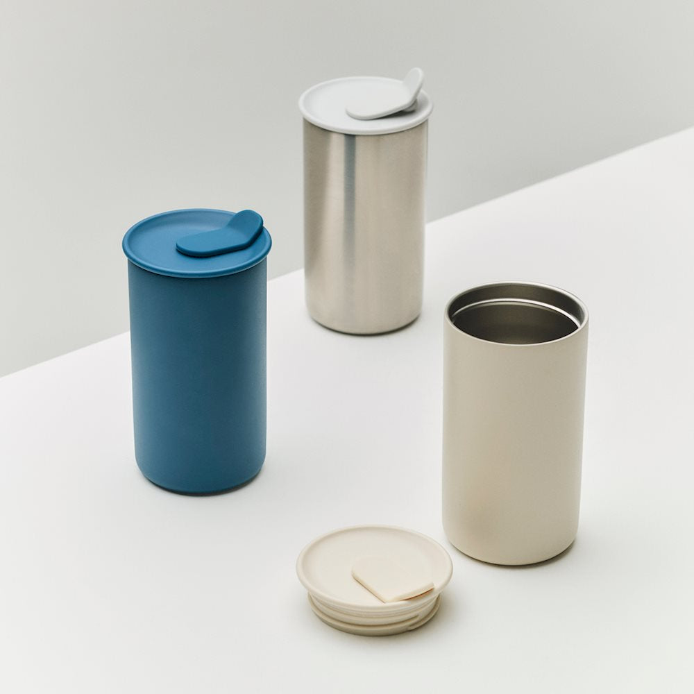 Outdoor Market Thermo Mug - 350ml - Beige