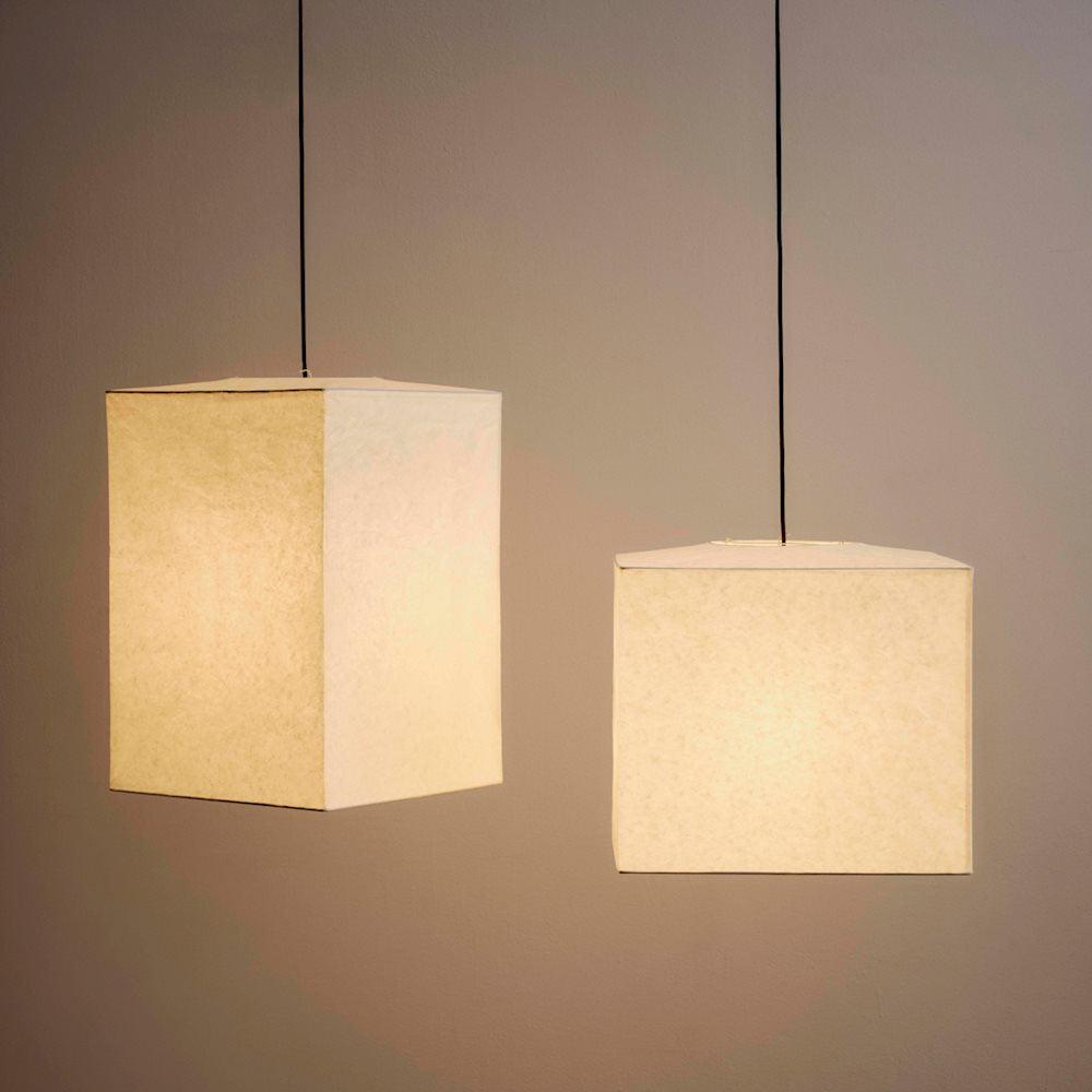 Paper Shade - Cube High - Classic White