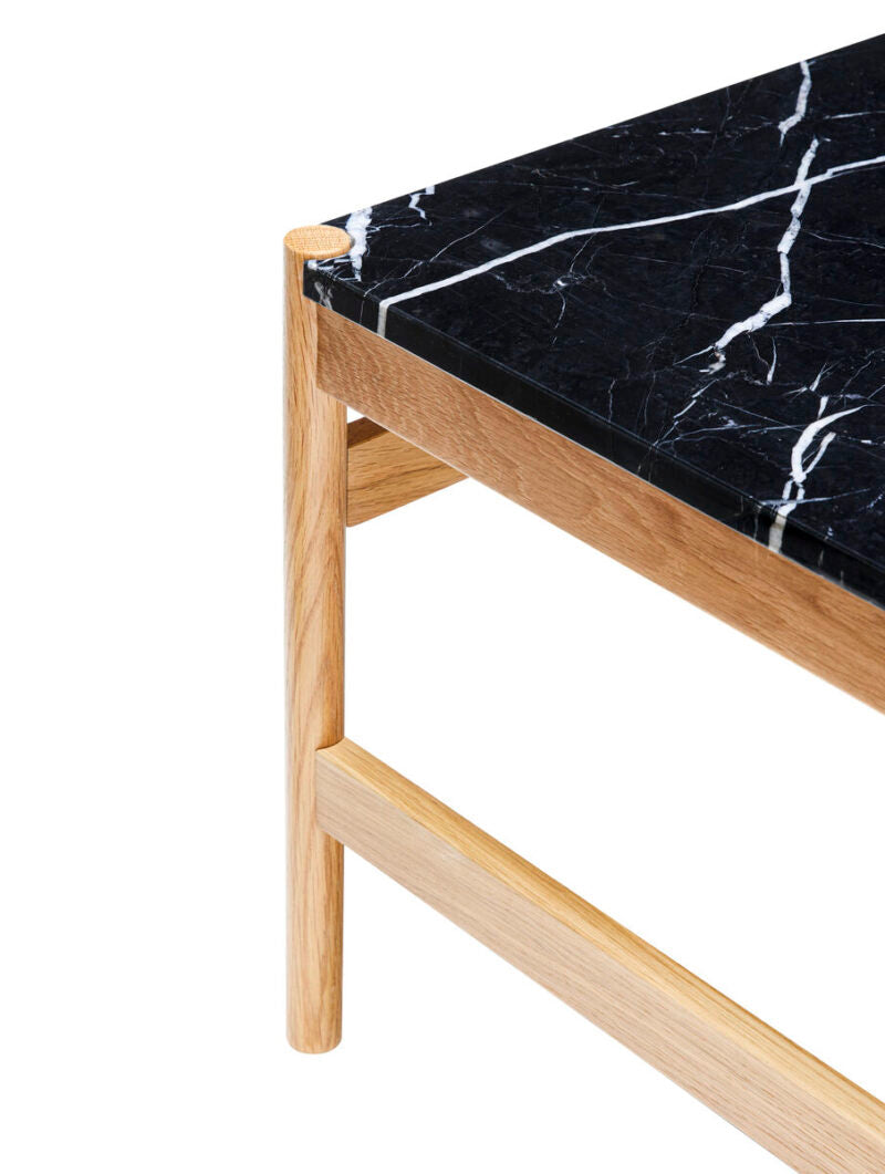 Raw Side Table - Black/Natural