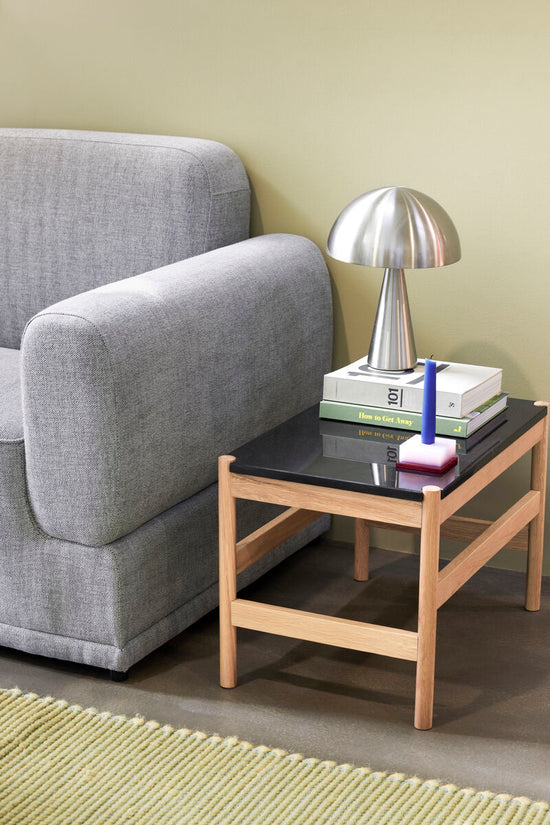 Raw Side Table - Black/Natural