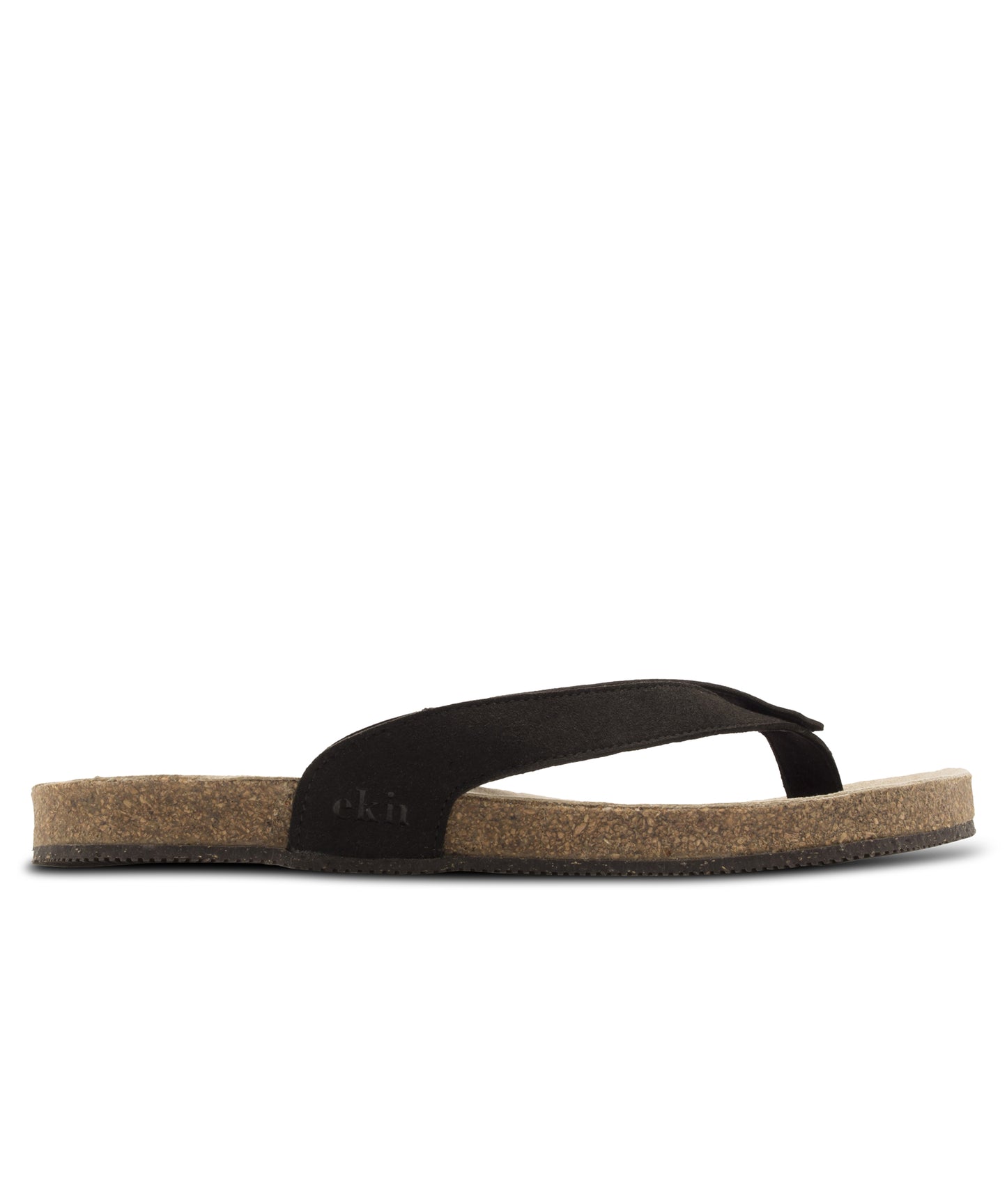 Sandal - Black Vegan Suede