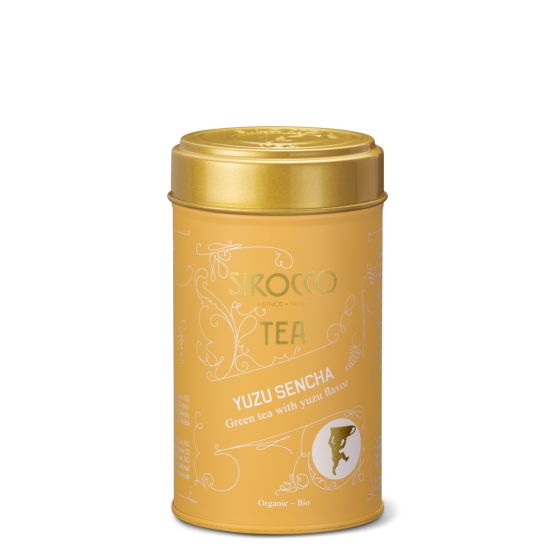 YUZU SENCHA - Loose Organic Japanese Green Tea with Yuzu Flavor 120g