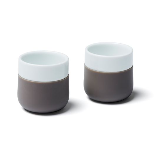 Load image into Gallery viewer, ESPRESSO CUPS - GREY - SET OF 2
