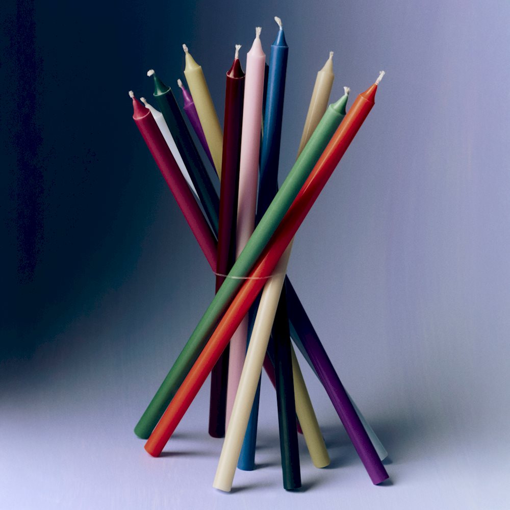 Slim Candle - Set of 12 - Multi