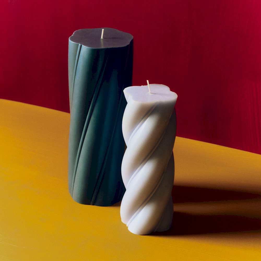 Soft Serve Candle - Large - Dark Teal