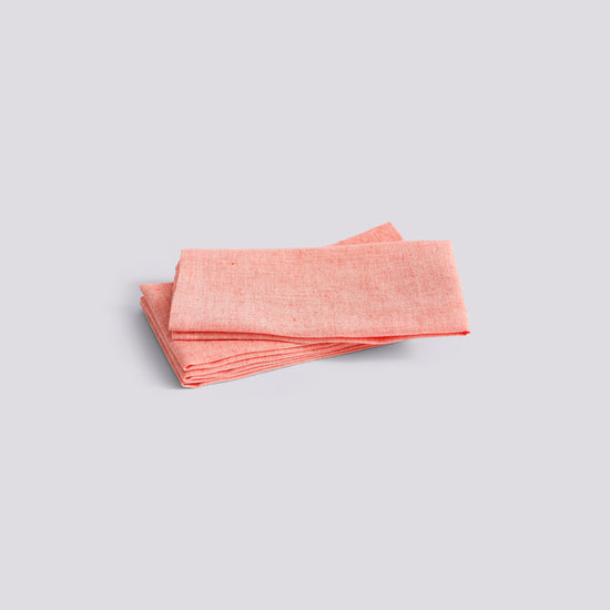 TAVOLO NAPKIN / PLACEMAT - SET OF 4 - SOFT CORAL