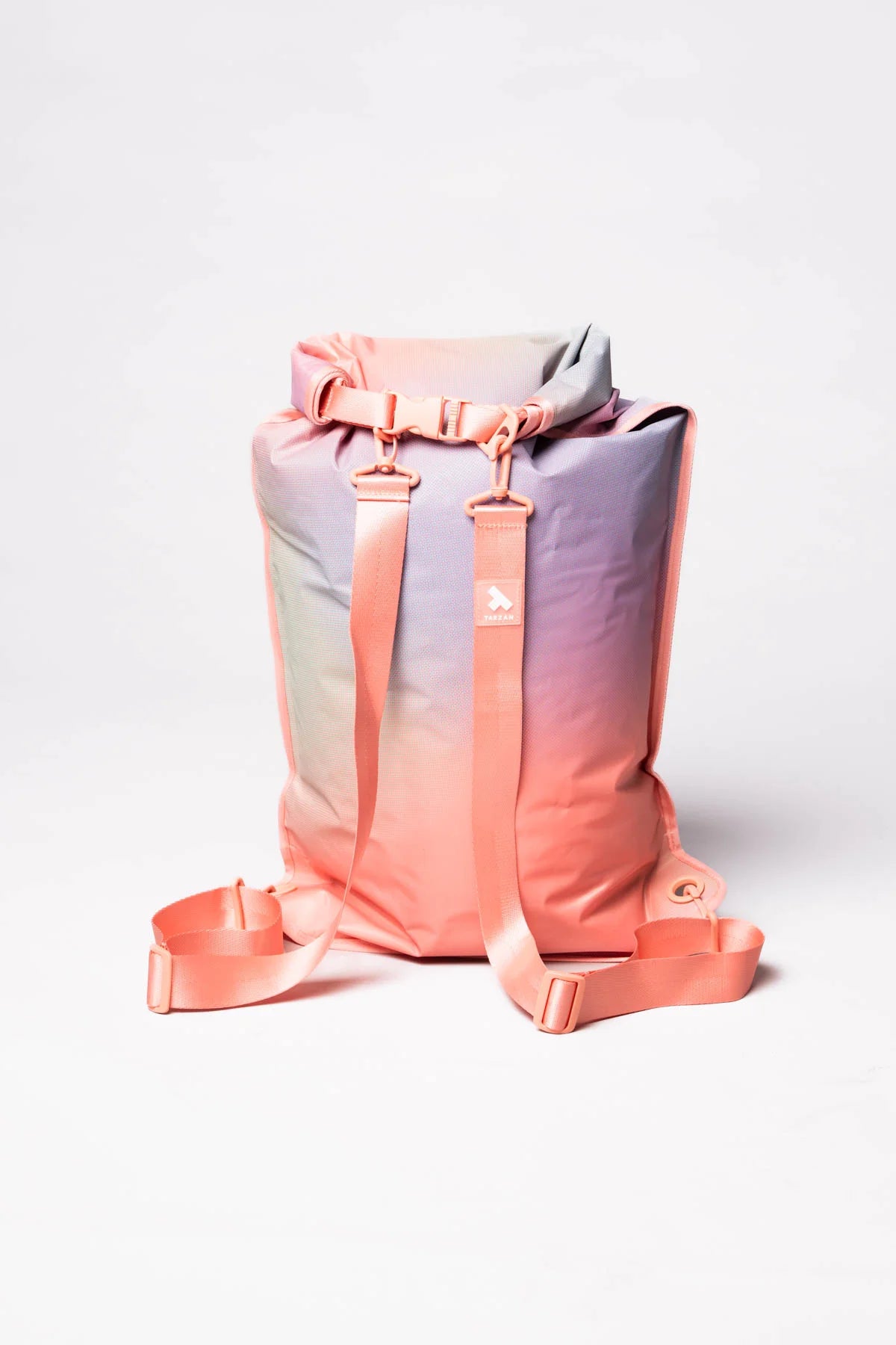 Swimming  Bag - Big - Coral Almond Halftone