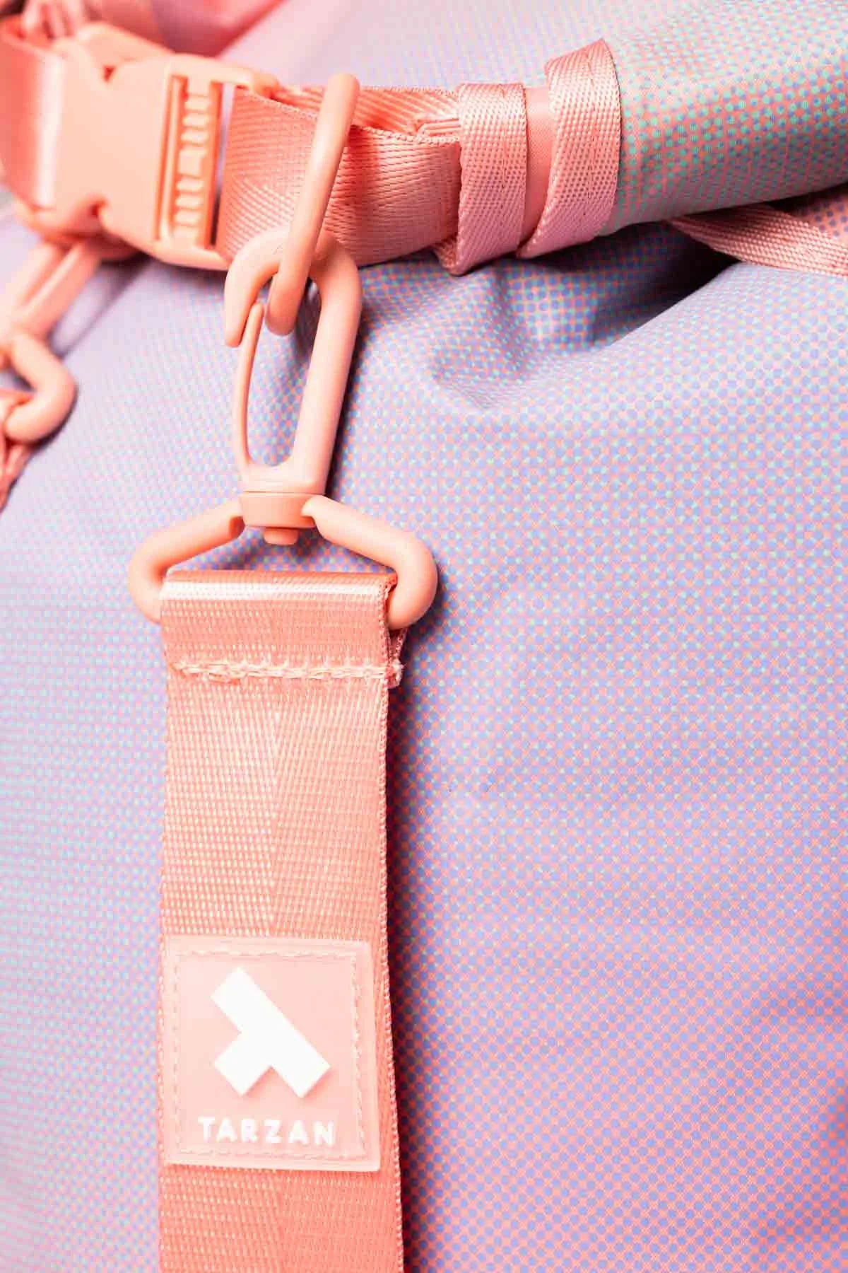 Swimming  Bag - Big - Coral Almond Halftone