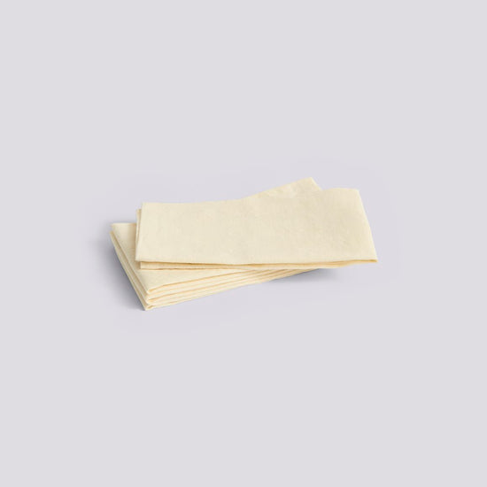 TAVOLO NAPKIN / PLACEMAT - SET OF 4 - SOFT YELLOW