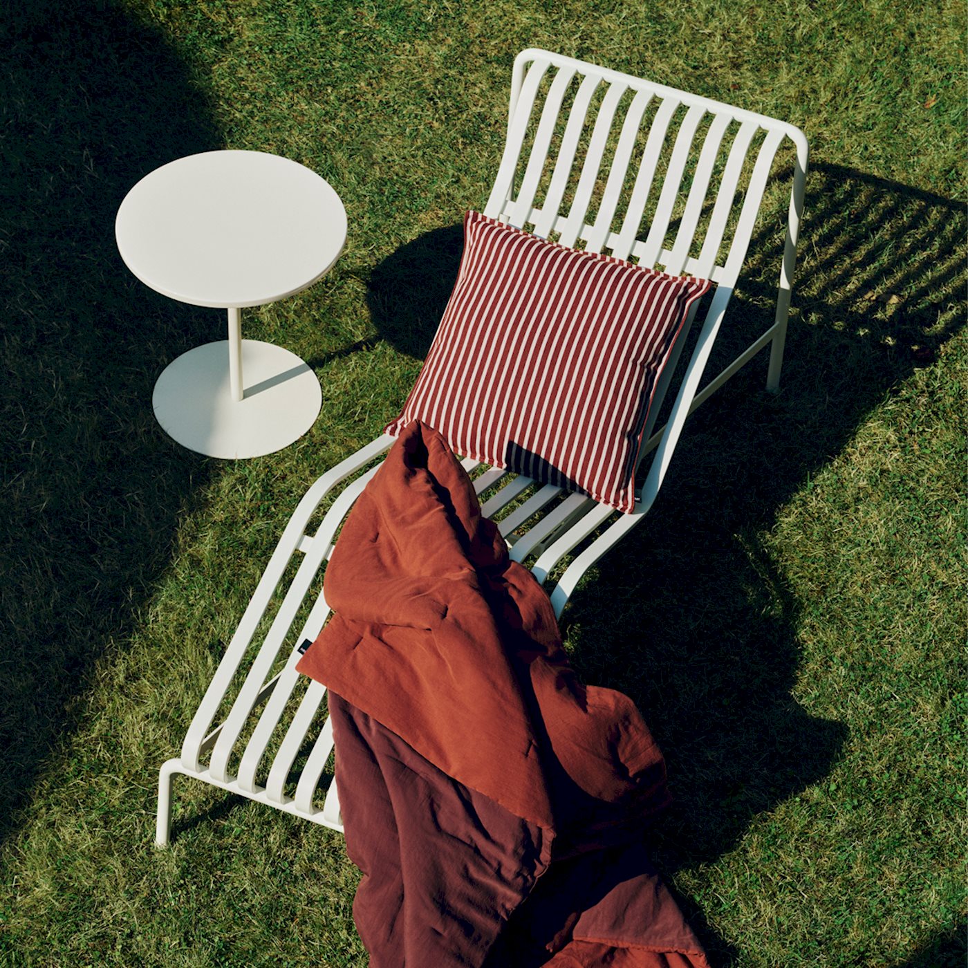 Terrazza Cushion - 50 x 50 - Terracotta Bold Stripe